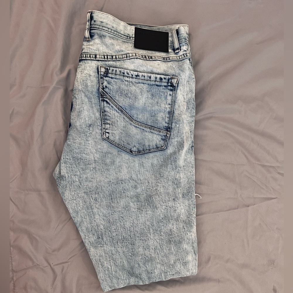 Empyre Verge Distressed Acid wash Denim